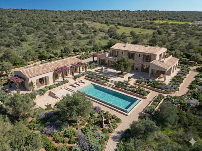 5 soveværelse Finca/Landehus til salg i Campos med swimmingpool garage - € 4.500.000 (Ref: 9670372)