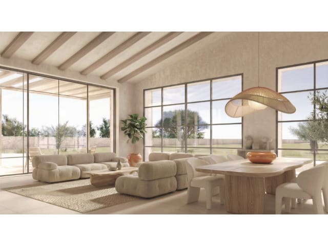 7 chambre Finca/Maison de Campagne à vendre à Llubí avec piscine - 3 995 000 € (Ref: 9755579)