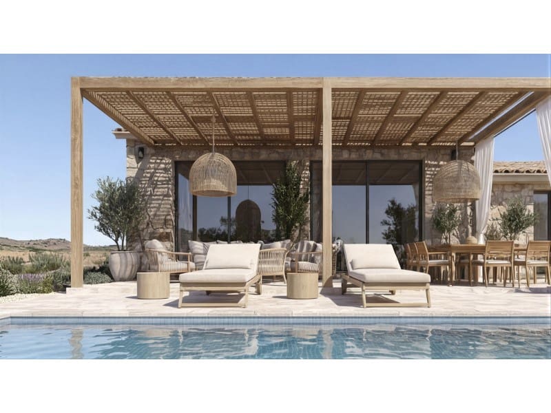 7 chambre Finca/Maison de Campagne à vendre à Llubi avec piscine - 3 995 000 € (Ref: 9755579)