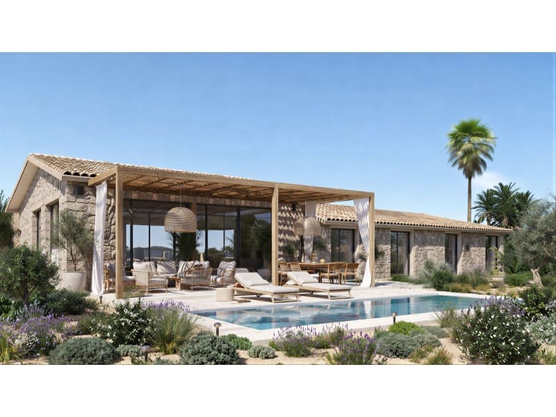 7 chambre Finca/Maison de Campagne à vendre à Llubi avec piscine - 3 995 000 € (Ref: 9755579)