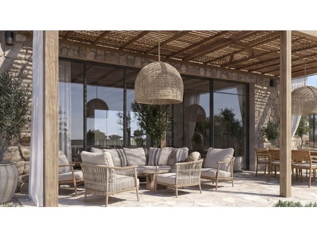 7 chambre Finca/Maison de Campagne à vendre à Llubí avec piscine - 3 995 000 € (Ref: 9755579)