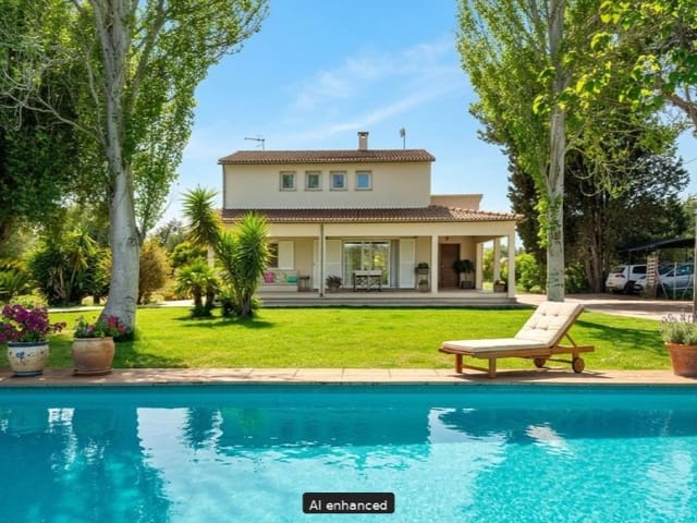 3 sovrum Finca/Hus på landet till salu i Moscari, Selva med pool garage - 870 000 € (Ref: 9813795)
