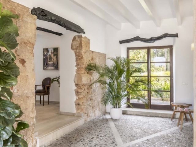 7 chambre Finca/Maison de Campagne à vendre à Santa María del Camí avec piscine garage - 7 975 000 € (Ref: 9820329)