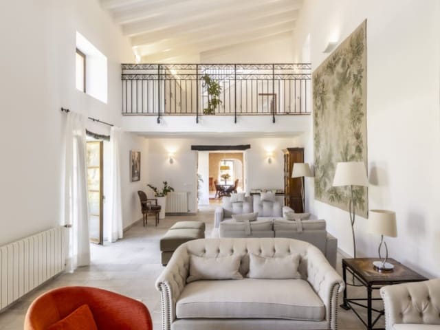 7 chambre Finca/Maison de Campagne à vendre à Santa María del Camí avec piscine garage - 7 975 000 € (Ref: 9820329)