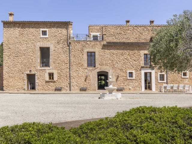 7 chambre Finca/Maison de Campagne à vendre à Santa María del Camí avec piscine garage - 7 975 000 € (Ref: 9820329)