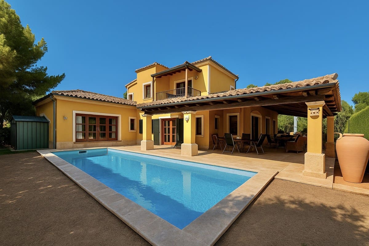 4 makuuhuone Huvila myytävänä paikassa Santa Ponsa - 2 630 000 € (Ref: 9002525)