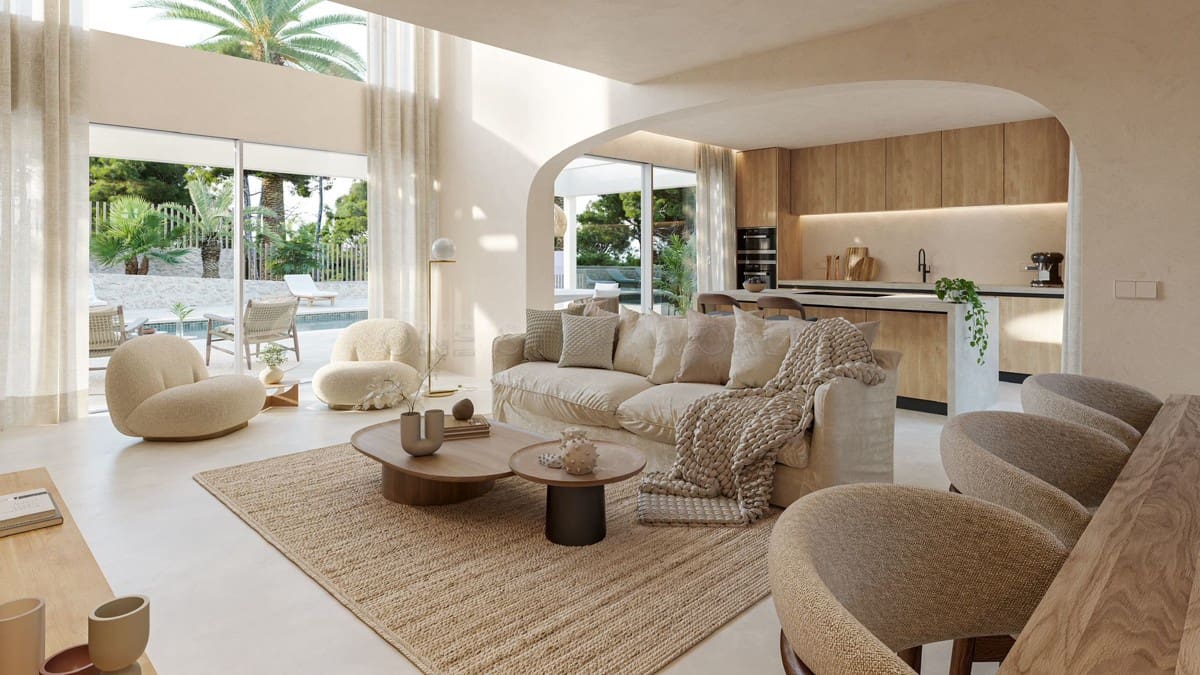 4 soveværelse Villa til salg i Santa Ponsa med swimmingpool - € 2.950.000 (Ref: 9002536)