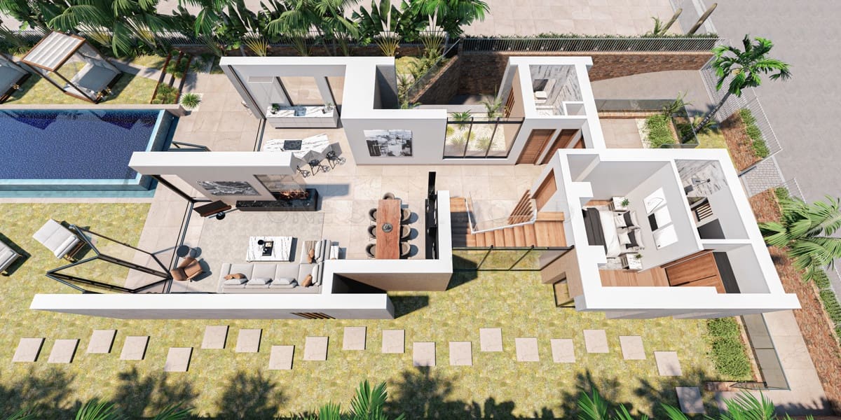 4 sypialnia Willa na sprzedaż w El Toro / Port Adriano - 8 200 000 € (Ref: 9002543)