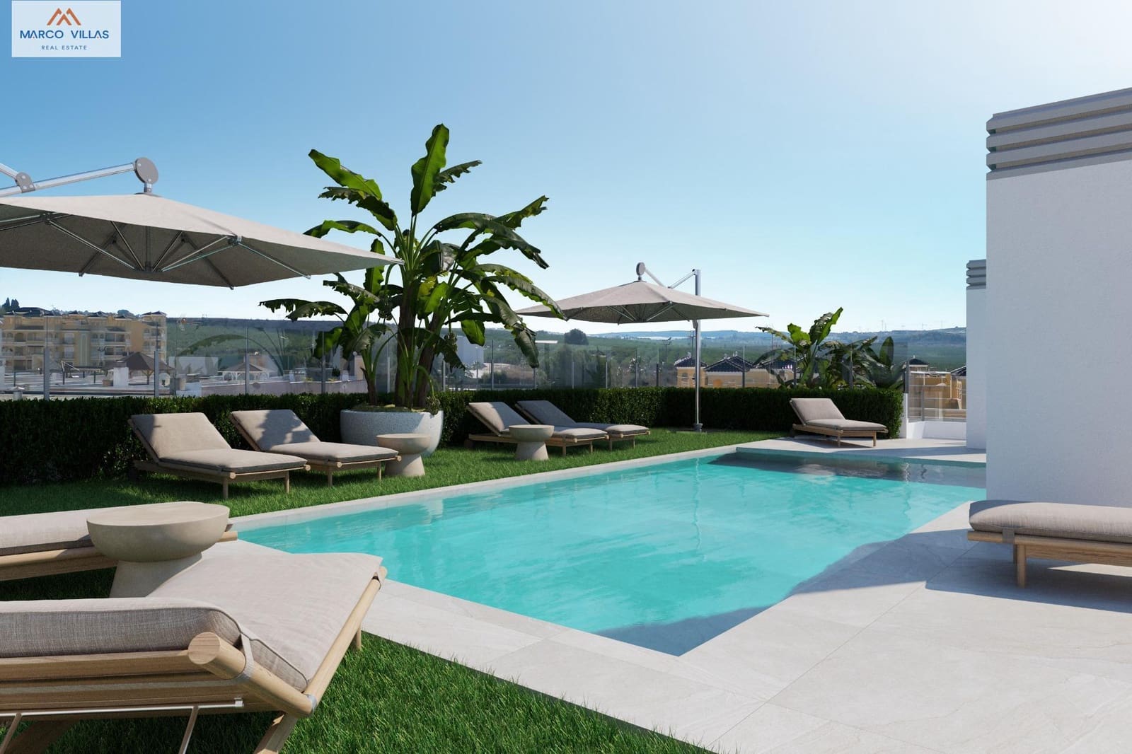 2 bedroom Flat for sale in Algorfa with pool garage - € 159,000 (Ref: 8398625)