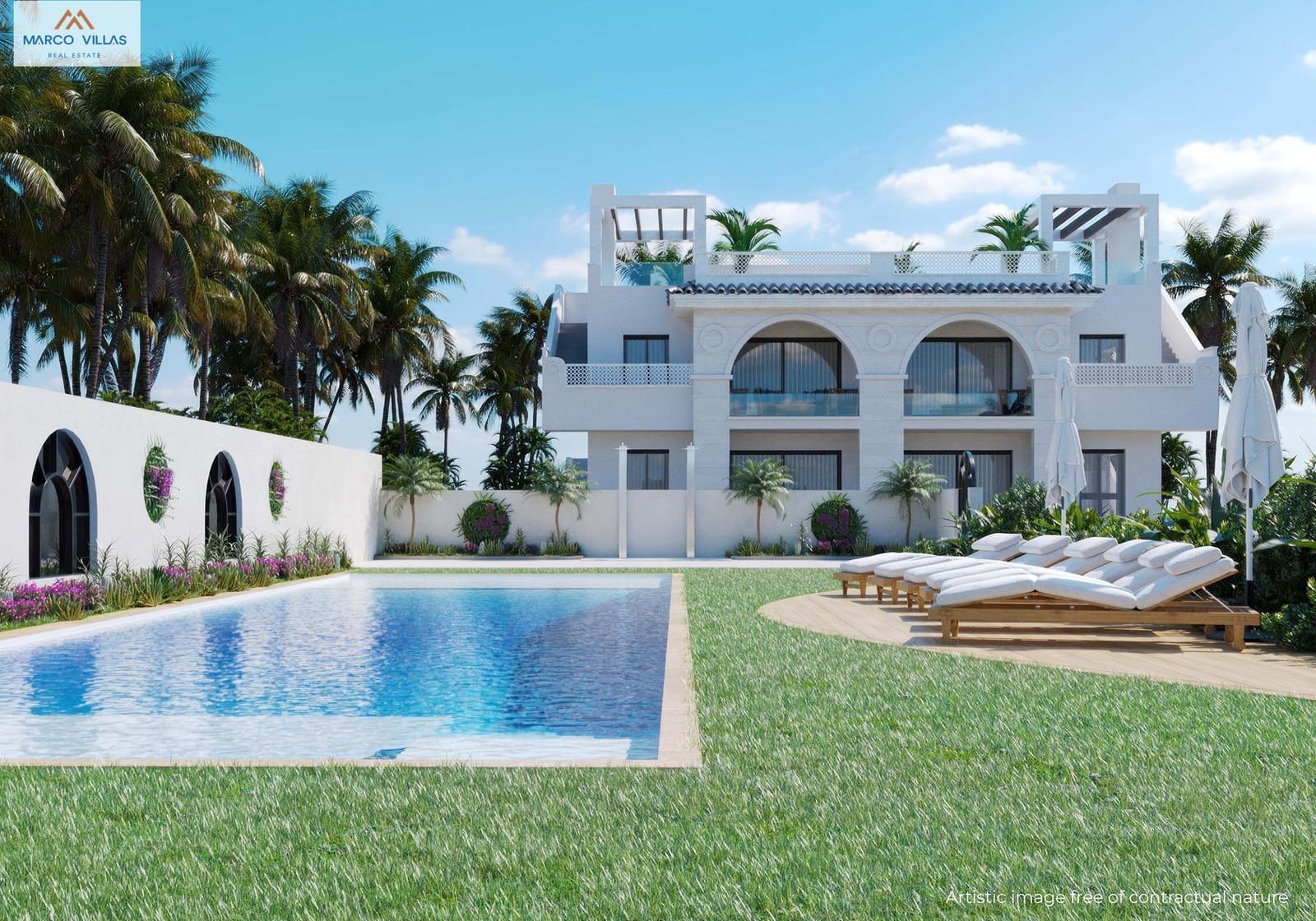 2 bedroom Apartment for sale in Ciudad Quesada with pool garage - € 324,600 (Ref: 8597330)