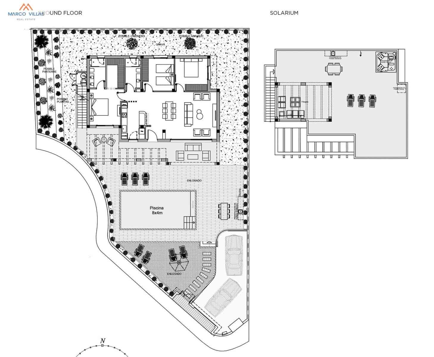 3 bedroom Villa for sale in Ciudad Quesada with pool - € 726,400 (Ref: 8615250)