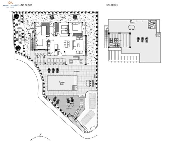 3 slaapkamer Villa te koop in Ciudad Quesada, Rojales met zwembad - € 726.400 (Ref: 8615250)
