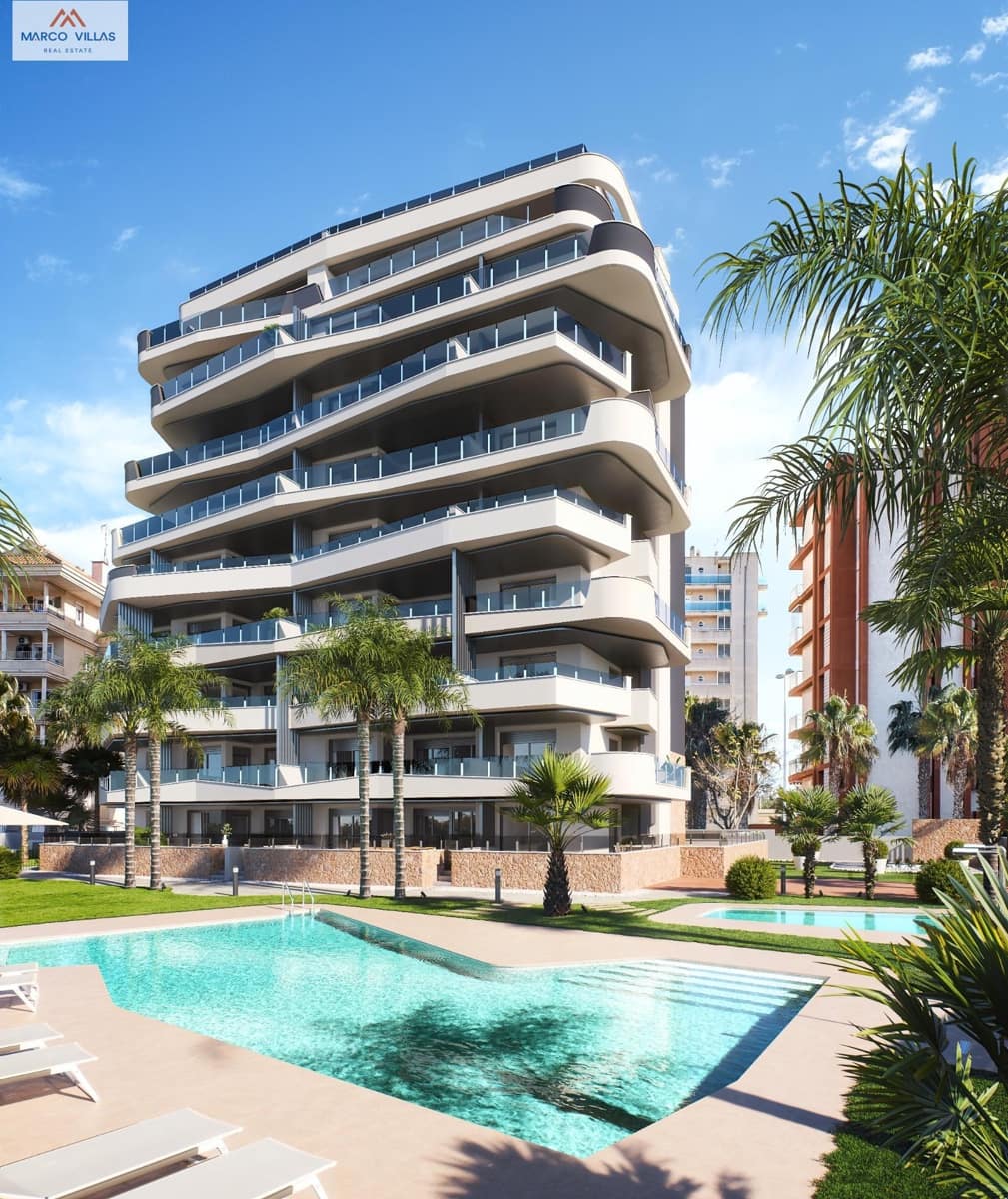 2 chambre Appartement à vendre à Guardamar del Segura avec piscine garage - 299 000 € (Ref: 8743522)