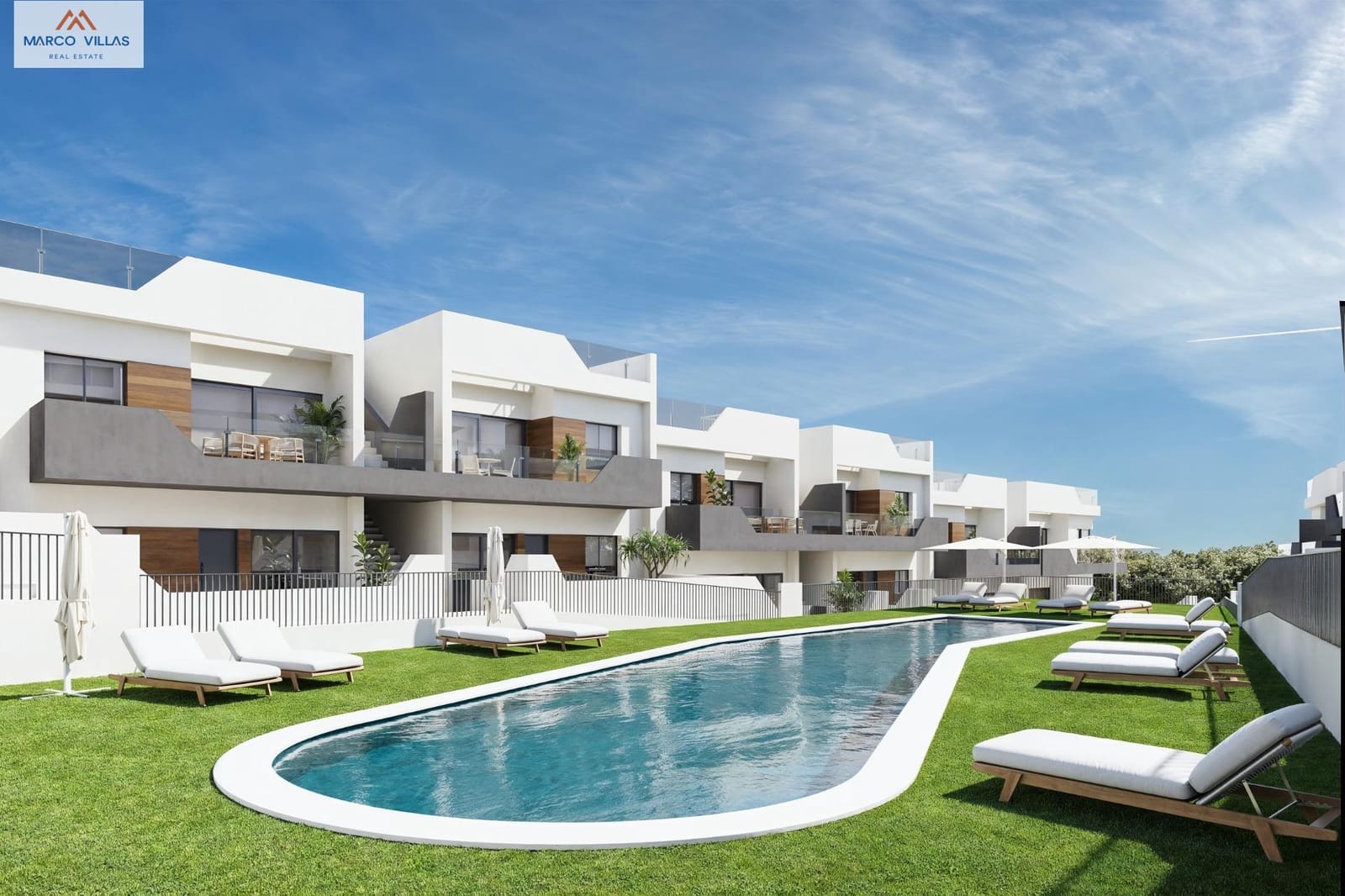 3 quarto Bungalow para venda em San Miguel de Salinas com piscina - 244 900 € (Ref: 8748062)