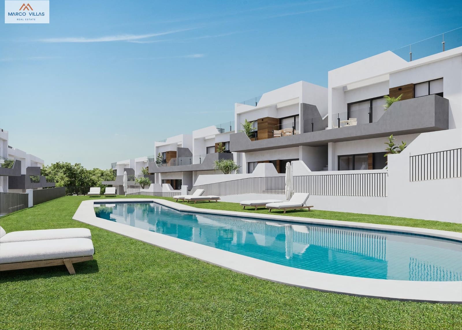 3 quarto Bungalow para venda em San Miguel de Salinas com piscina - 244 900 € (Ref: 8748062)