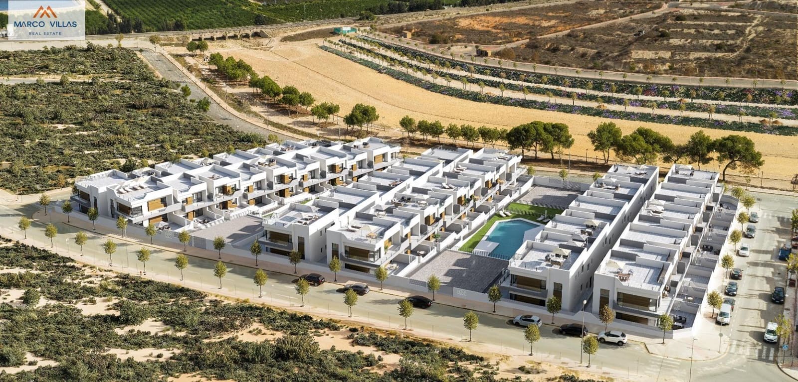 3 quarto Bungalow para venda em San Miguel de Salinas com piscina - 244 900 € (Ref: 8748062)