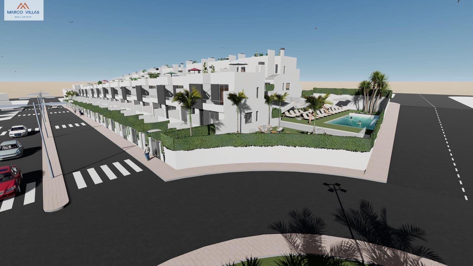 3 sypialnia Dom szeregowy na sprzedaż w Cox z basenem - 219 000 € (Ref: 8841247)