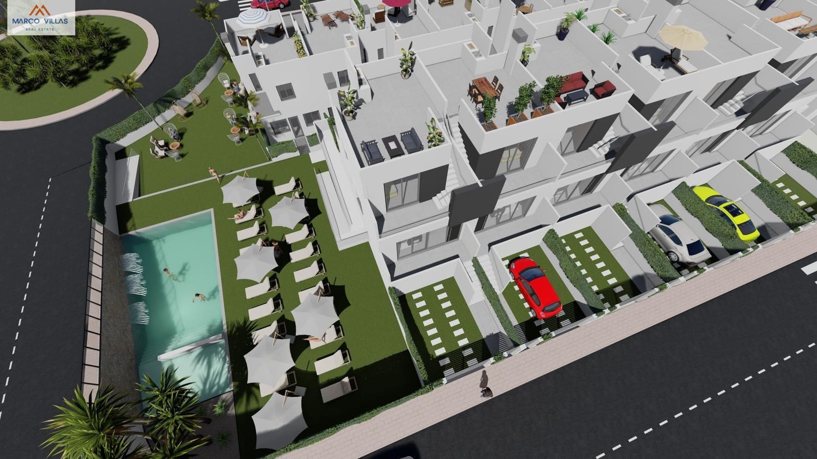 3 sypialnia Dom szeregowy na sprzedaż w Cox z basenem - 219 000 € (Ref: 8841247)