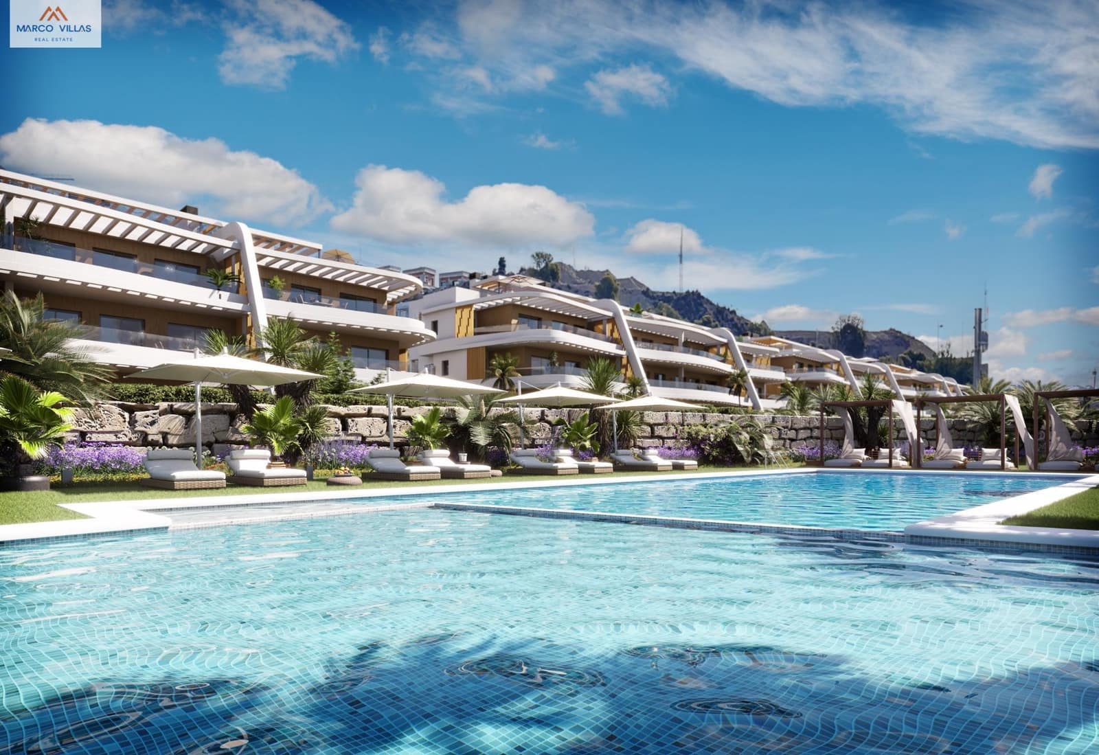 3 bedroom Apartment for sale in Finestrat with pool - € 445,000 (Ref: 8905278)