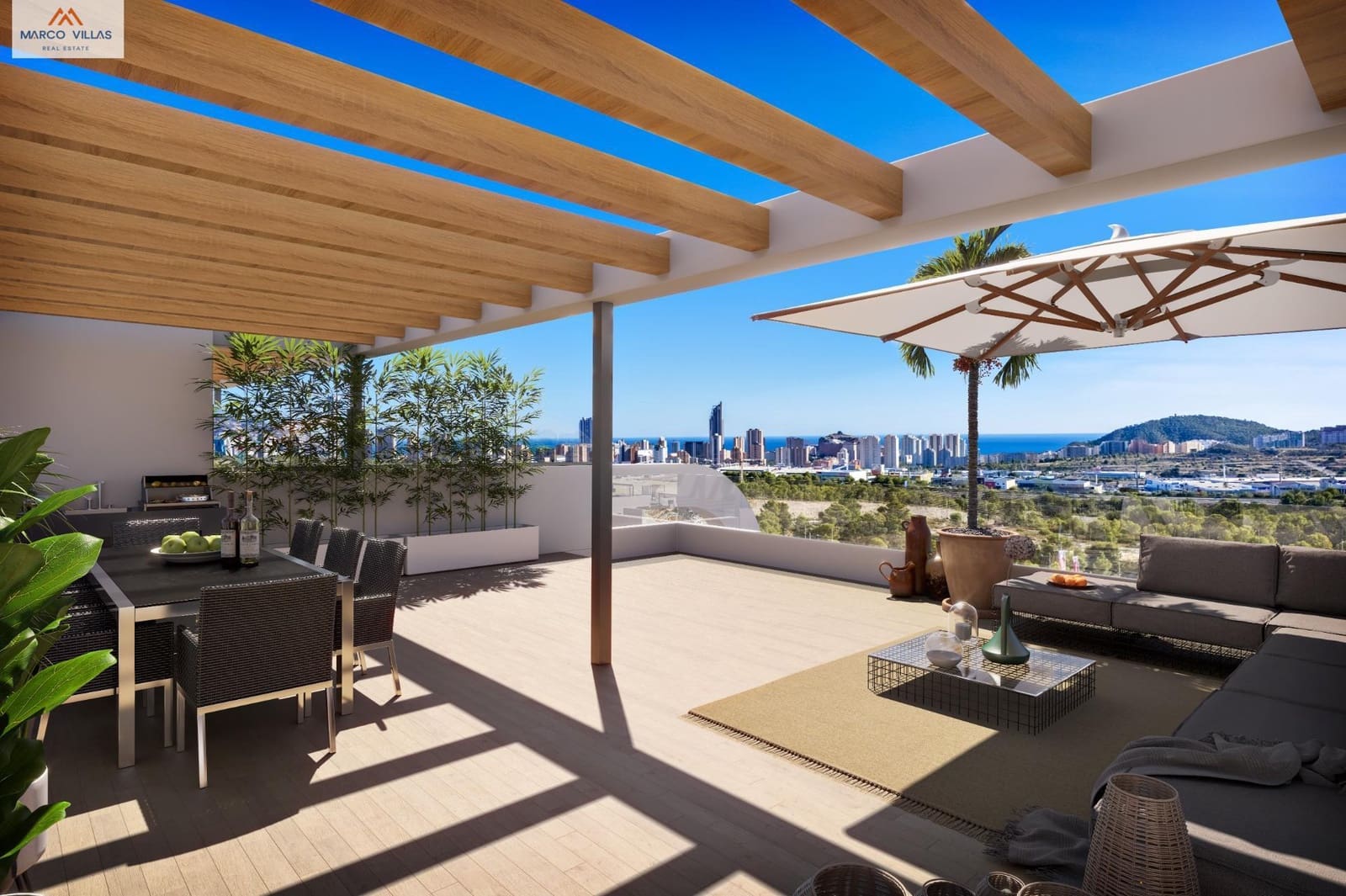 3 bedroom Apartment for sale in Finestrat with pool - € 445,000 (Ref: 8905278)