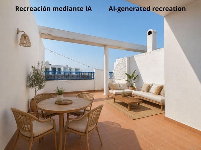 3 soveværelse Penthouse til salg i Las Viñas, Guardamar del Segura med garage - € 282.000 (Ref: 9975433)