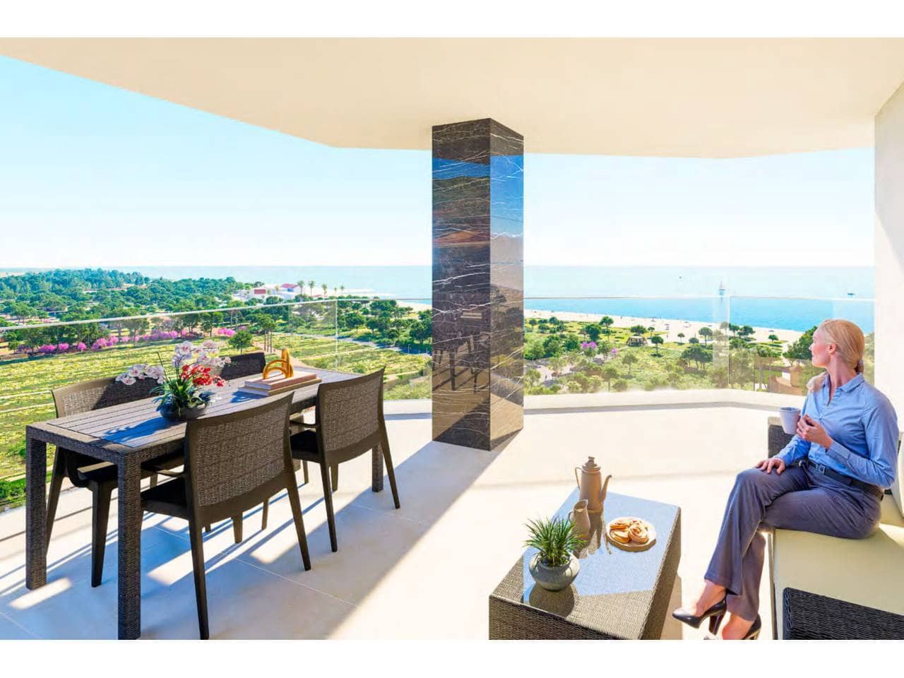 3 sovrum Lägenhet till salu i Cabanes med pool garage - 307 725 € (Ref: 9019160)