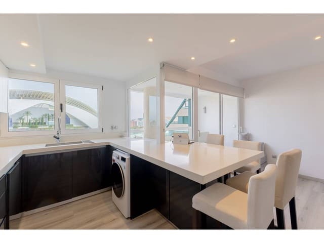 2 quarto Apartamento para venda em Ciutat de les Arts i de les Ciencies, Valência cidade com piscina garagem - 730 000 € (Ref: 9308104)