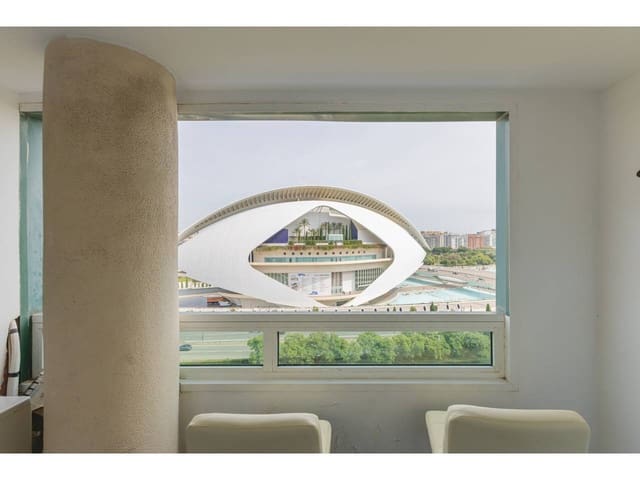 2 quarto Apartamento para venda em Ciutat de les Arts i de les Ciencies, Valência cidade com piscina garagem - 730 000 € (Ref: 9308104)