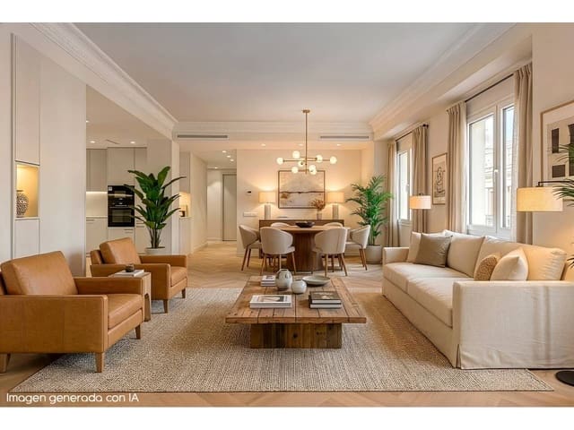 3 soveværelse Lejlighed til salg i Valencia by - € 825.000 (Ref: 9554388)