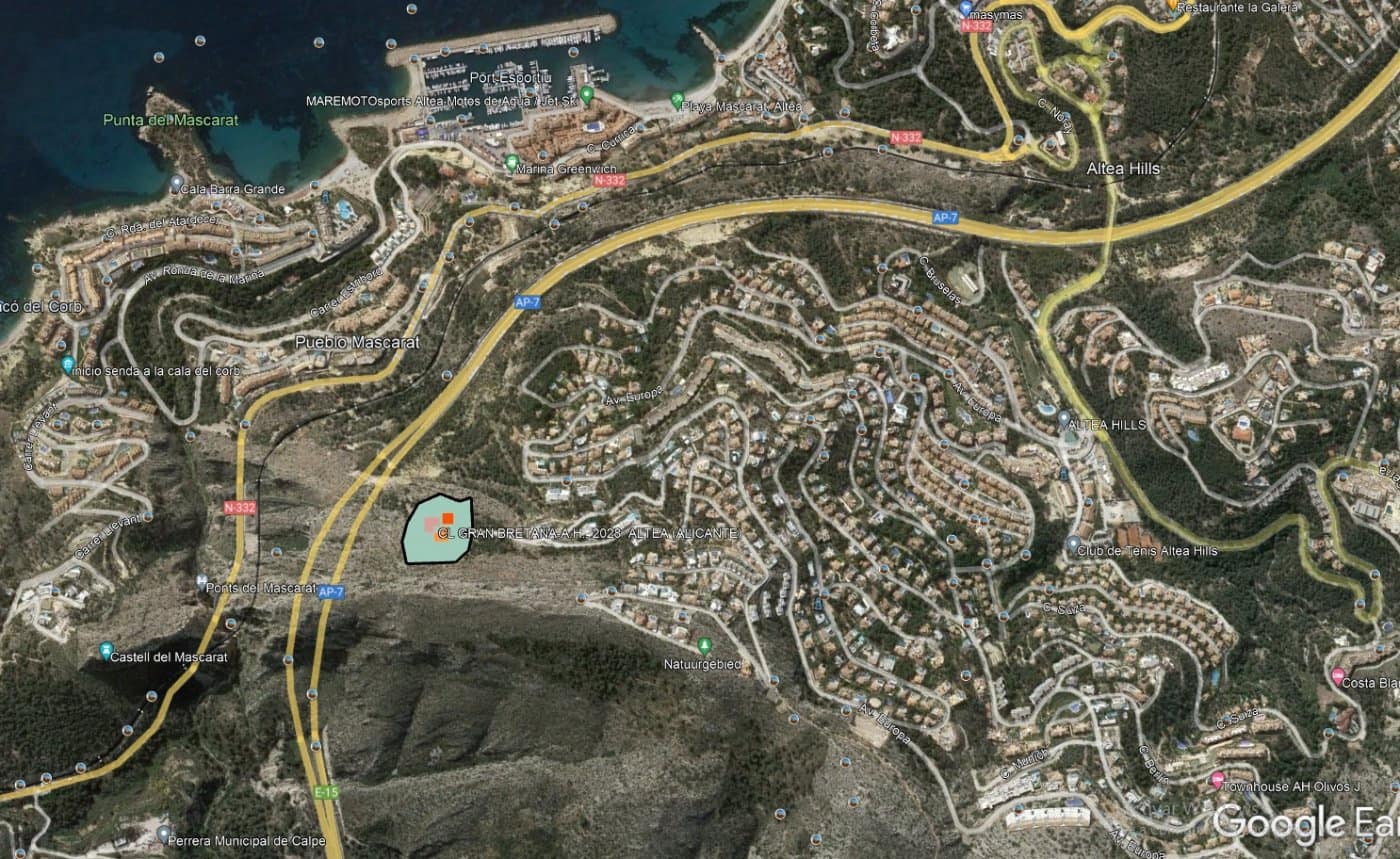 Solar/Parcela en Altea en venta - 1.200.000 € (Ref: 9583387)