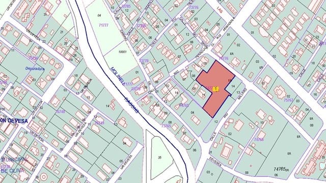 Tontti myytävänä paikassa Centro Urbano, Dénia - 805 000 € (Ref: 9583388)