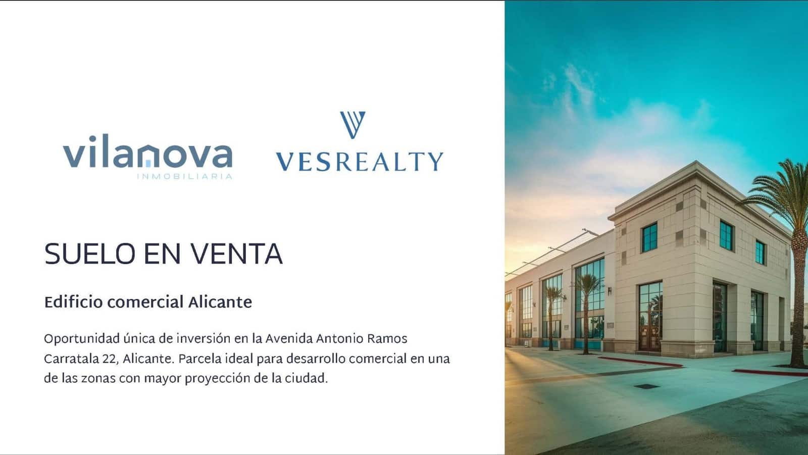 Building Plot for sale in Alicante / Alacant city - € 1,875,000 (Ref: 9583390)