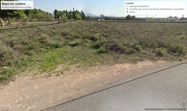 Solar/Parcela en San Vicente / Sant Vicent del Raspeig en venta - 900.000 € (Ref: 9583396)