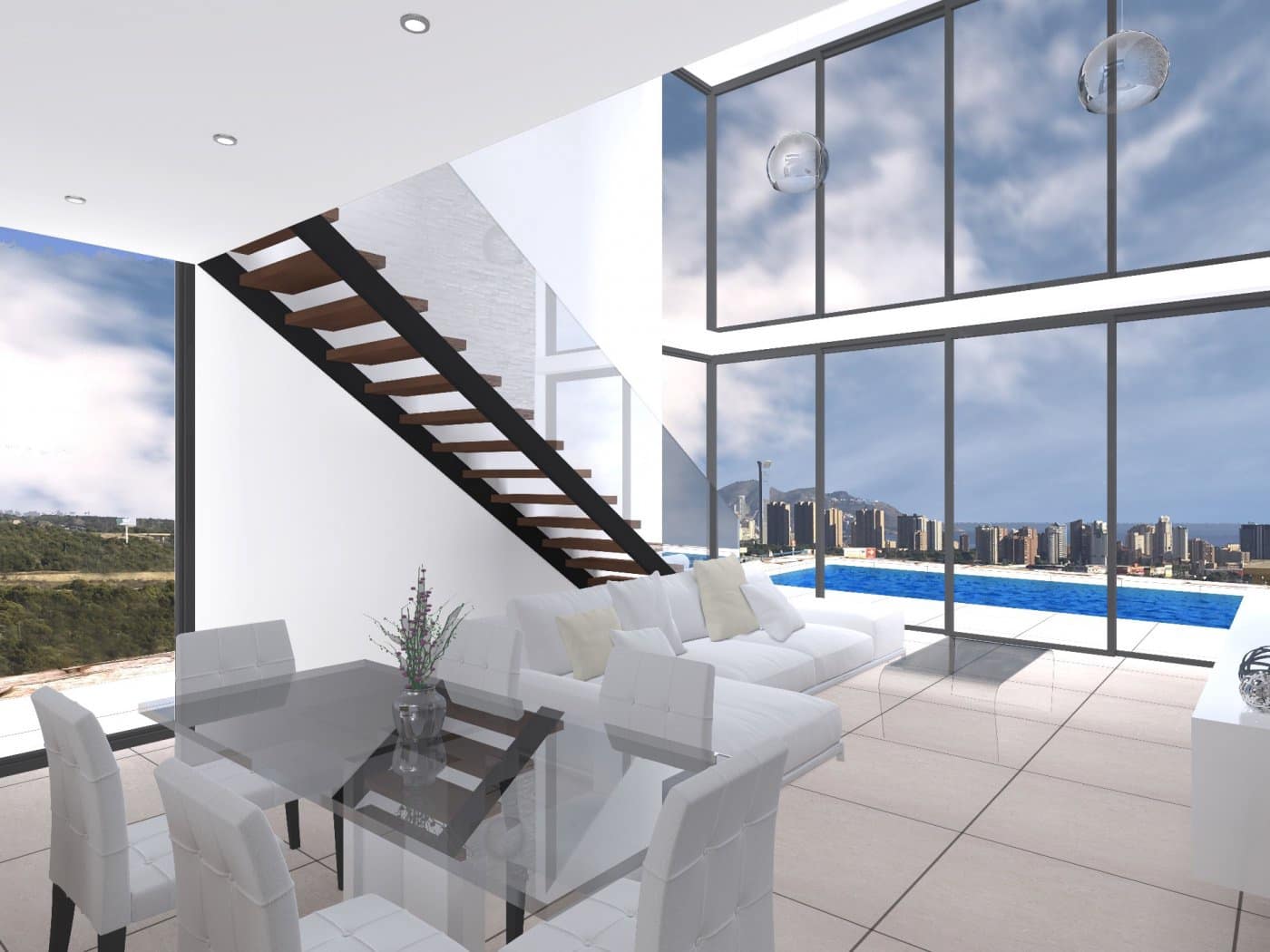 3 quarto Moradia para venda em Finestrat com piscina - 409 900 € (Ref: 9583418)