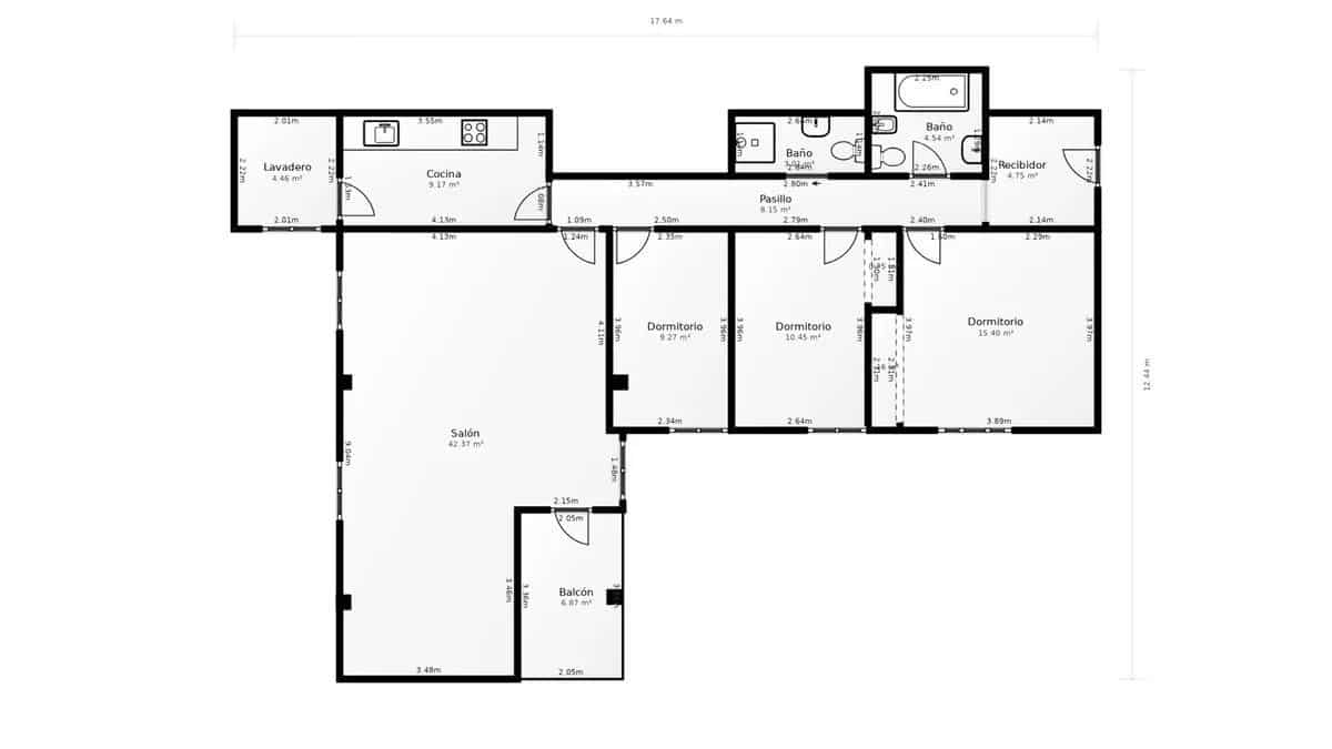 4 chambre Appartement à vendre à Alicante ville - 237 600 € (Ref: 9744134)