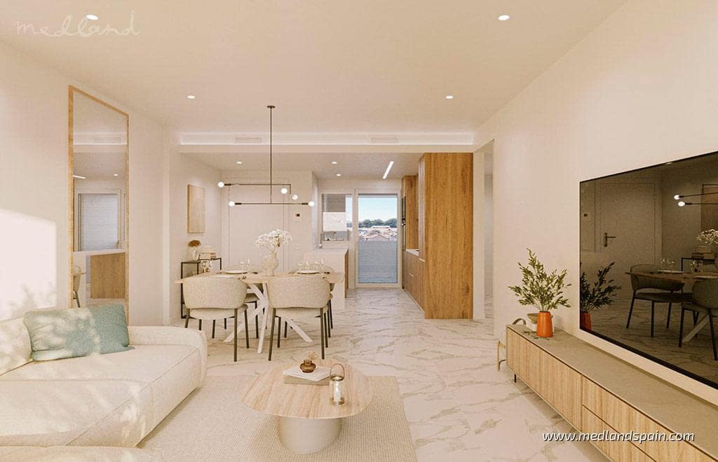 2 soveværelse Lejlighed til salg i Punta Prima med swimmingpool garage - € 449.000 (Ref: 10046272)
