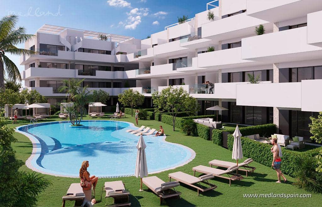 2 quarto Apartamento para venda em Polop com piscina - 375 100 € (Ref: 10046275)