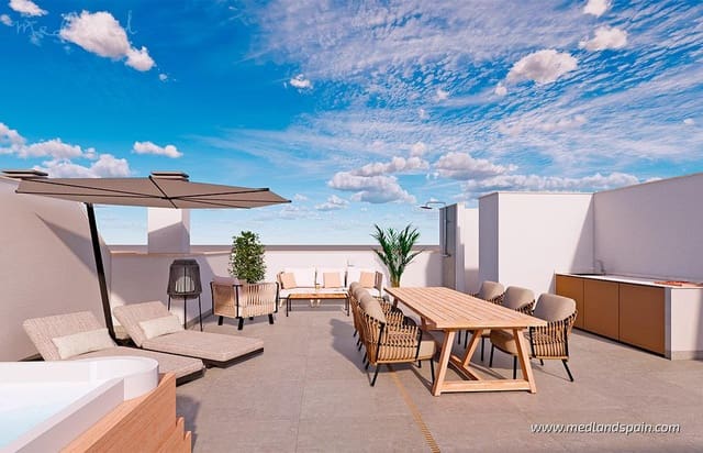 3 sypialnia Apartament na sprzedaż w Torre de la Horadada, Pilar de la Horadada z basenem garażem - 355 000 € (Ref: 10046288)