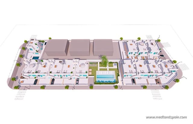 3 sypialnia Apartament na sprzedaż w Torre de la Horadada, Pilar de la Horadada z basenem garażem - 355 000 € (Ref: 10046288)