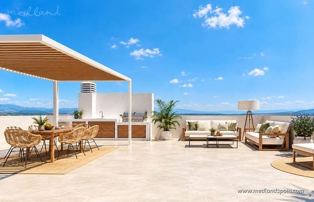 2 chambre Appartement à vendre à Lo Pagan, San Pedro del Pinatar avec piscine garage - 252 900 € (Ref: 10046307)