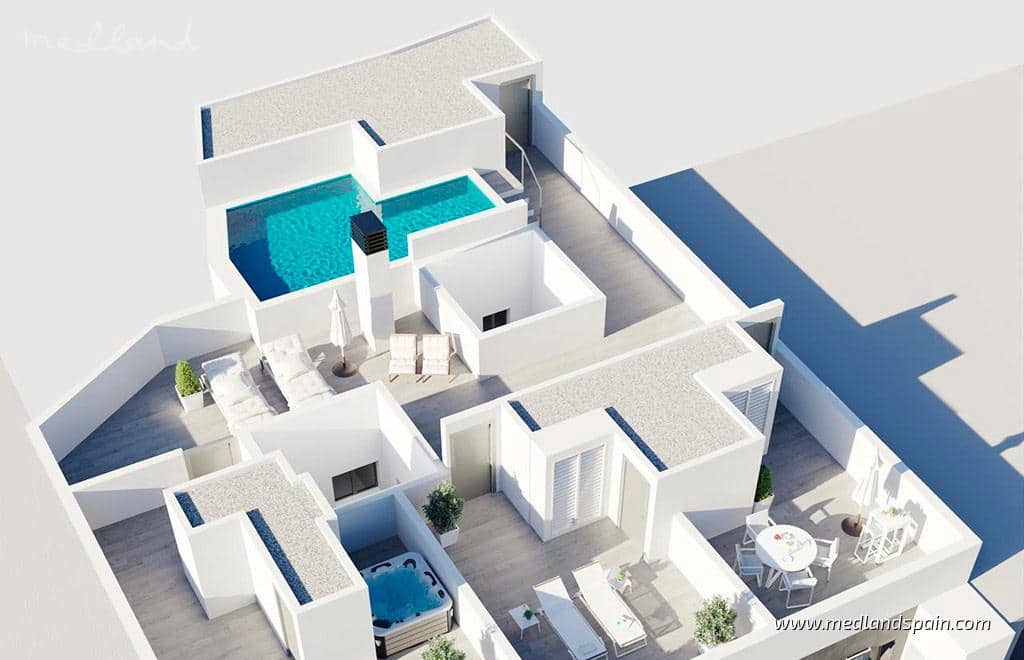 3 chambre Appartement à vendre à Torrevieja avec piscine - 329 000 € (Ref: 10046319)