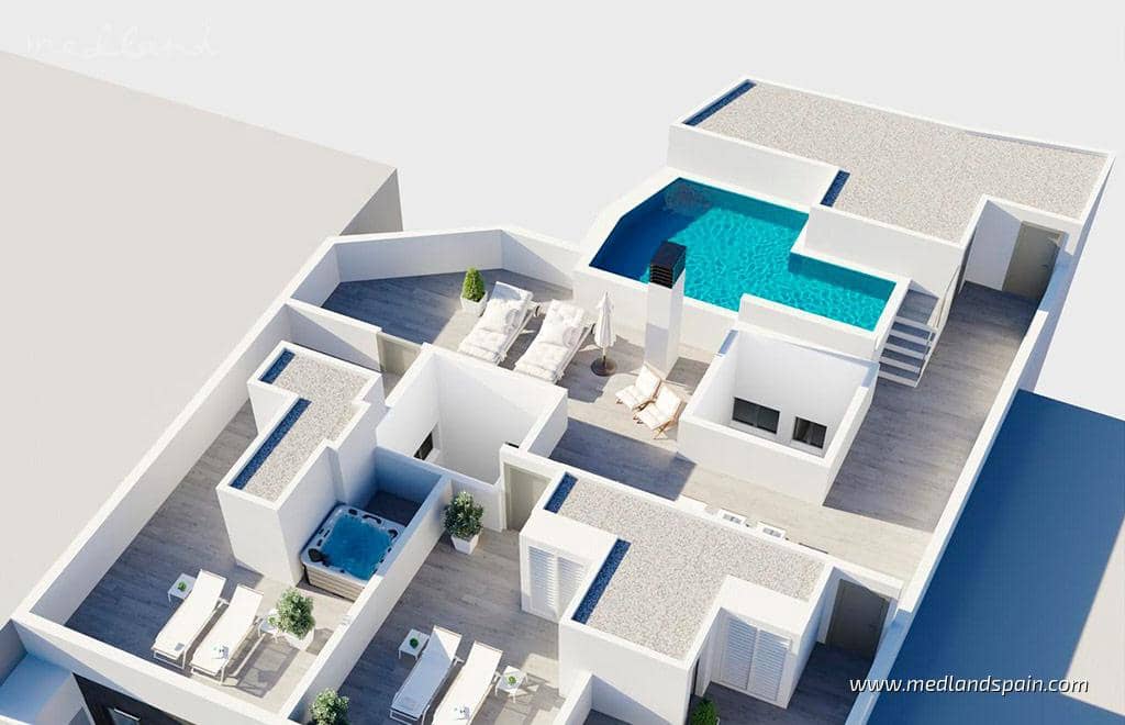 3 chambre Appartement à vendre à Torrevieja avec piscine - 329 000 € (Ref: 10046319)