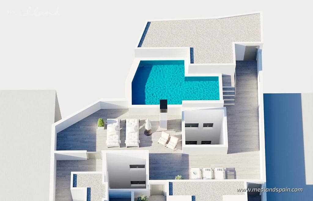 3 Zimmer Apartment zu verkaufen in Torrevieja mit Pool - 469.000 € (Ref: 10046321)