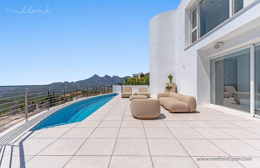 4 chambre Villa/Maison à vendre à Altea avec piscine garage - 2 146 000 € (Ref: 10046323)