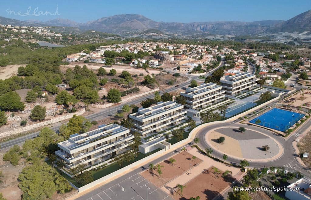 3 slaapkamer Appartement te koop in La Nucia met zwembad garage - € 1.141.000 (Ref: 10048120)
