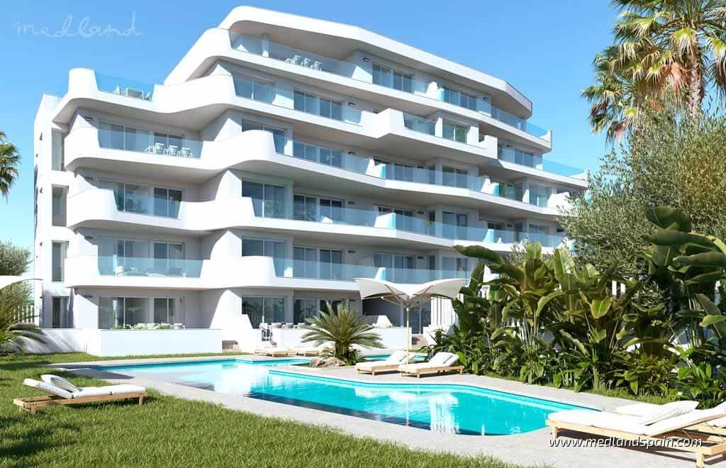 2 chambre Appartement à vendre à Pilar de la Horadada avec piscine garage - 365 000 € (Ref: 10048481)