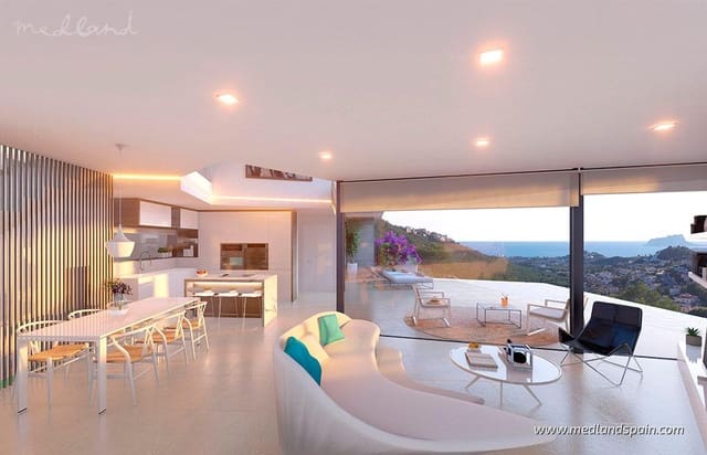 3 soverom Villa til salgs i Moraira, Teulada-Moraira med svømmebasseng garasje - € 920 000 (Ref: 10076901)
