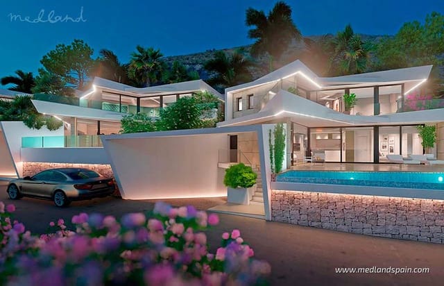 3 soverom Villa til salgs i Moraira, Teulada-Moraira med svømmebasseng garasje - € 920 000 (Ref: 10076901)