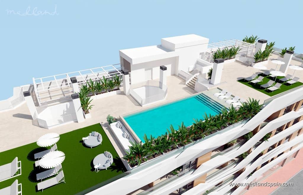 2 chambre Appartement à vendre à Guardamar del Segura avec piscine - 352 000 € (Ref: 10077184)