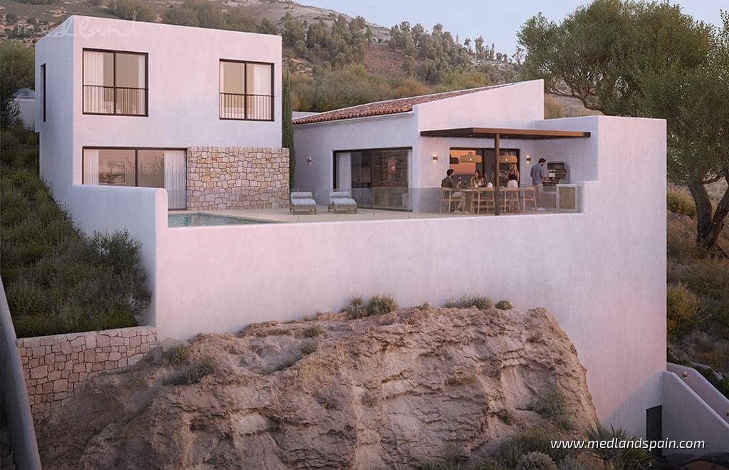 3 soverom Villa til salgs i Jalon / Xalo med svømmebasseng garasje - € 960 000 (Ref: 10081644)
